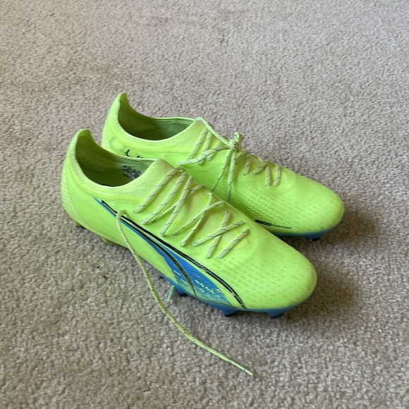 Puma Ultra Ultimate FG/AG - Fizzy Light-Parisian Night-Blue Glimmer - Picture 5 of 7